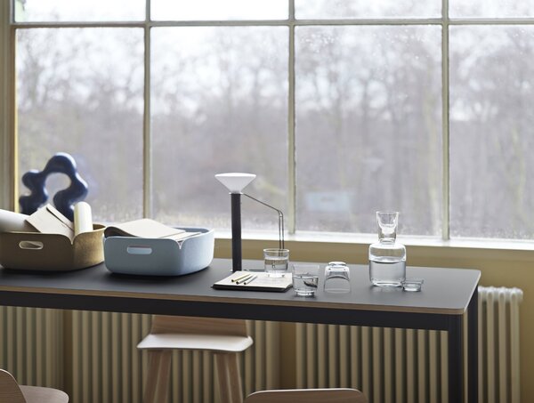 Muuto REETRA40A12 Úložný koš Restore nízký 31 x 40 cm pískový