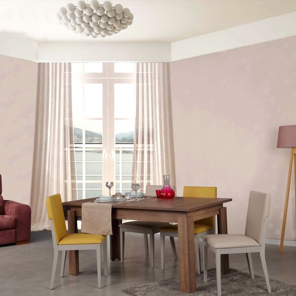 Hanah Home Jídelní rozkládací stůl Huqqa 150/170 cm dub Santana tmavý
