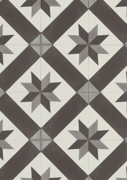 PVC Taralay Libertex - Gerflor Cordoba Black and White 2226 - retro mozaika 2 m