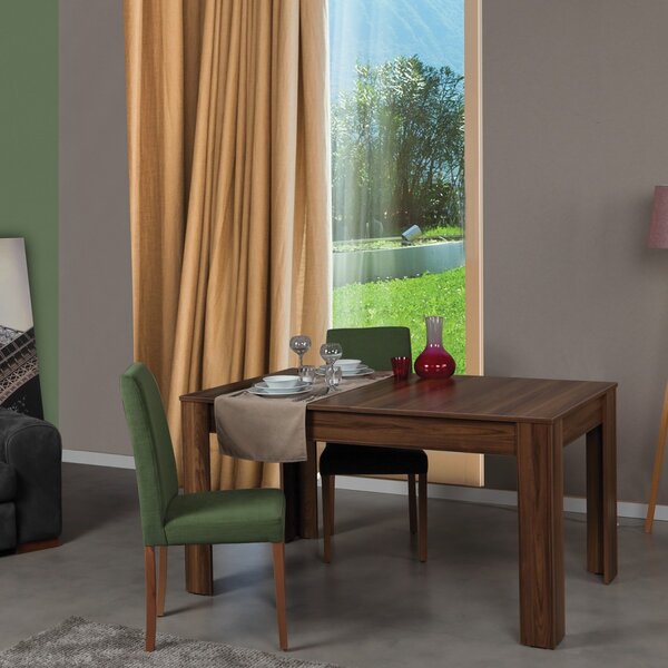 Hanah Home Jídelní rozkládací stůl Bois 150/170 cm ořech