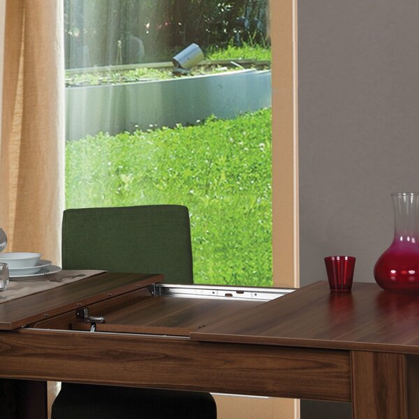 Hanah Home Jídelní rozkládací stůl Bois 150/170 cm ořech