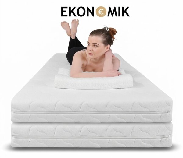 Matrace Ekonomik 13 EMI 90 × 200 cm 1+1 ZDARMA