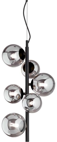 Ideal Lux - Náhradní stínidlo k lustru/svítidlu/lampě PERLAGE pr. 15 cm kouřová