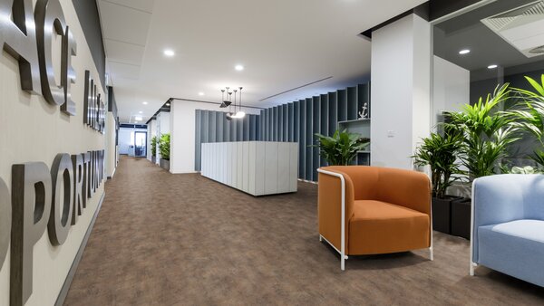 PVC Taralay Libertex - Gerflor Rough Chocolate 2219 - třída zátěže 34 4 m