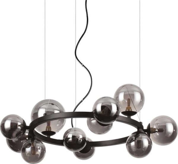 Ideal Lux - Náhradní stínidlo k lustru/svítidlu/lampě PERLAGE pr. 15 cm kouřová