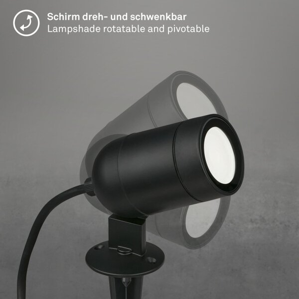 Briloner-LED RGBW Stm venk svít LED/4,4W/230V 2700/4000/6500K IP44 Wi-Fi Tuya+DO