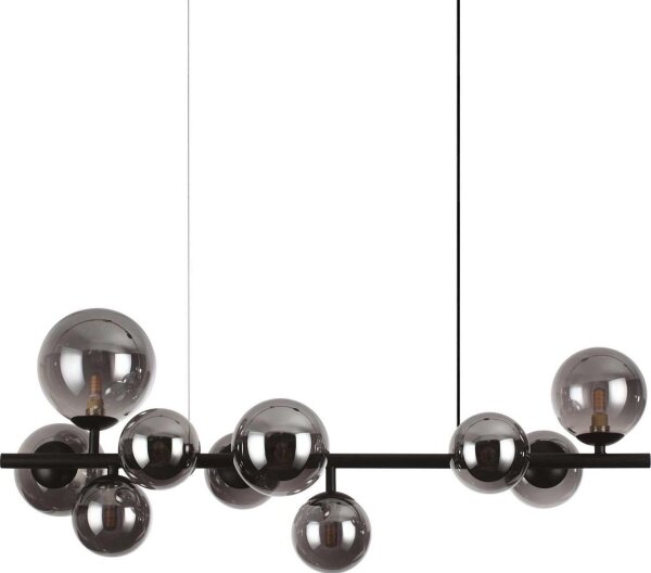 Ideal Lux - Náhradní stínidlo k lustru/svítidlu/lampě PERLAGE pr. 15 cm kouřová