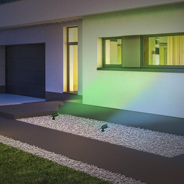 Briloner-LED RGBW Stm venk svít LED/4,4W/230V 2700/4000/6500K IP44 Wi-Fi Tuya+DO