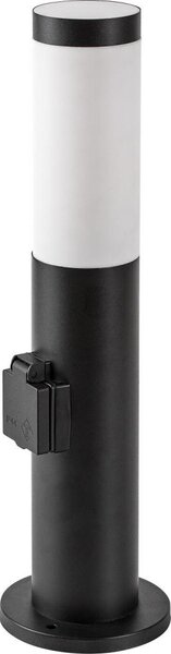 Rabalux 77194 - Venkovní lampa se zásuvkou BLACK TORCH 1xE27/25W/230V IP44