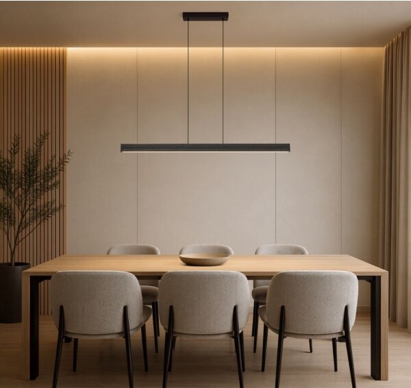 Rabalux 72058 - LED Lustr na lanku FAYRO LED/19W/230V 4000K černá