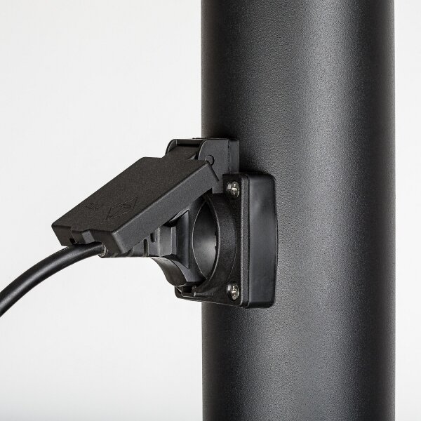 Rabalux 77194 - Venkovní lampa se zásuvkou BLACK TORCH 1xE27/25W/230V IP44