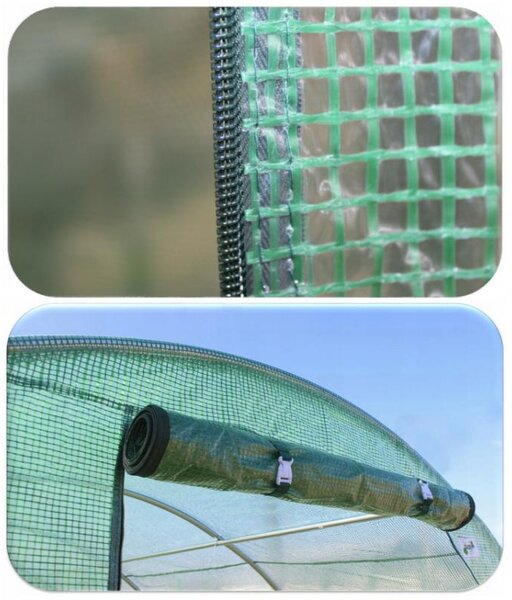 Garden Line Fóliovník s 5 segmenty STRETCH 800x300 cm zelený