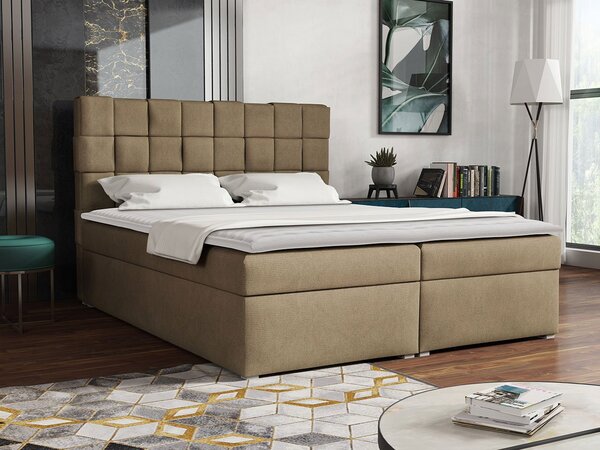 Kontinentální postel Kinec Box, Rozměr postele: 180 x 200 cm, Potah: Kronos 22 5903211051357