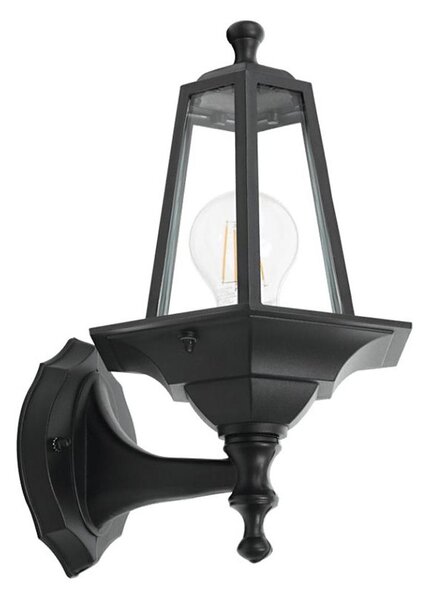 Eglo 55763 - LED Venkovní nástěnná lampa 1xE27/4W/230V IP44 černá
