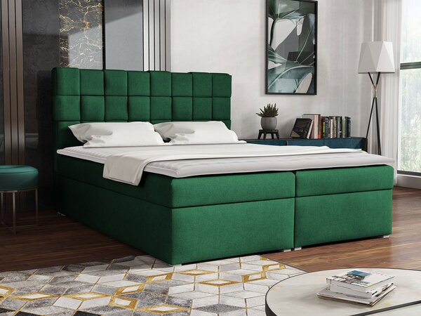 Kontinentální postel Kinec Box, Rozměr postele: 180 x 200 cm, Potah: Kronos 22 5903211051357