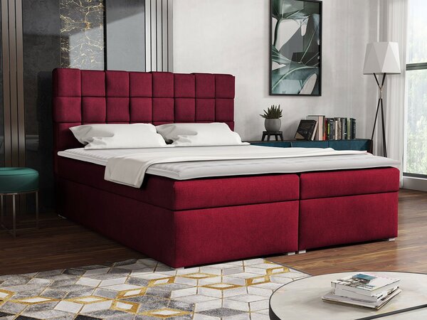 Kontinentální postel Kinec Box, Rozměr postele: 180 x 200 cm, Potah: Kronos 22 5903211051357