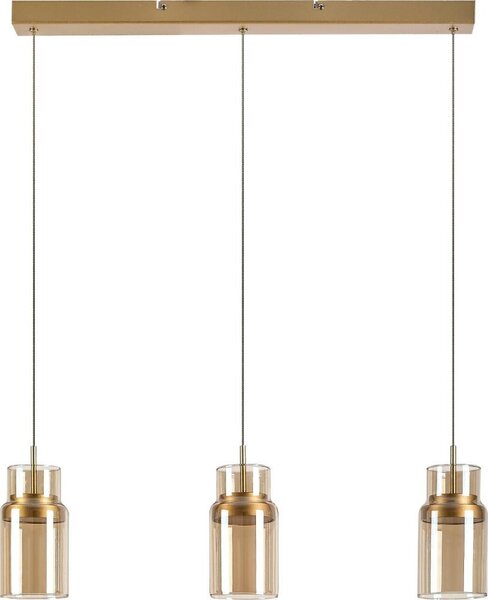Rabalux 72036 - LED Lustr na lanku ZAYEN LED/27W/230V 3000K zlatá