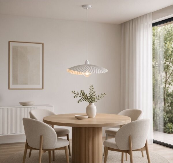 Rabalux 72055 - Lustr na lanku BRIDGET 1xE27/40W/230V bílá