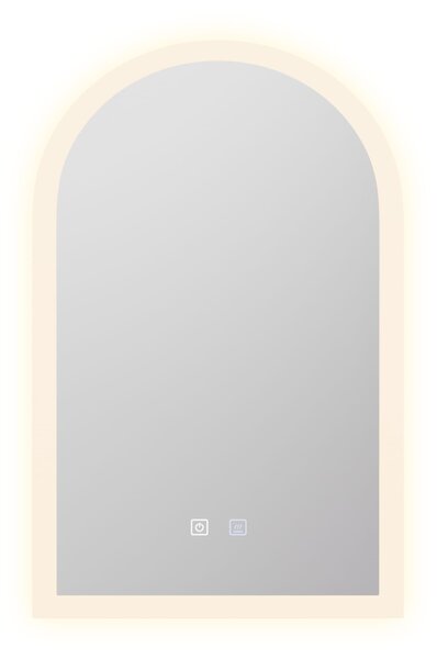 Blumfeldt Caledonian, LED koupelnové zrcadlo, IP44 LED-design, 3 teploty barev, 45 x 80 cm, stmívatelné, funkce proti zamlžování, dotykové tlačítko