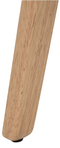 Sada 2 jídelních židlí DAY Tkanina Světle hnědá/Taupe