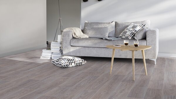 PVC podlaha dub Taralay Libertex - Gerflor Valencay Pevan 1442 - tmavé dřevo 4 m