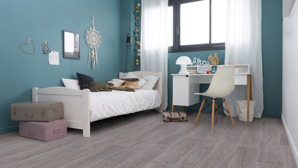 PVC podlaha dub Taralay Libertex - Gerflor Valencay Pevan 1442 - tmavé dřevo 4 m