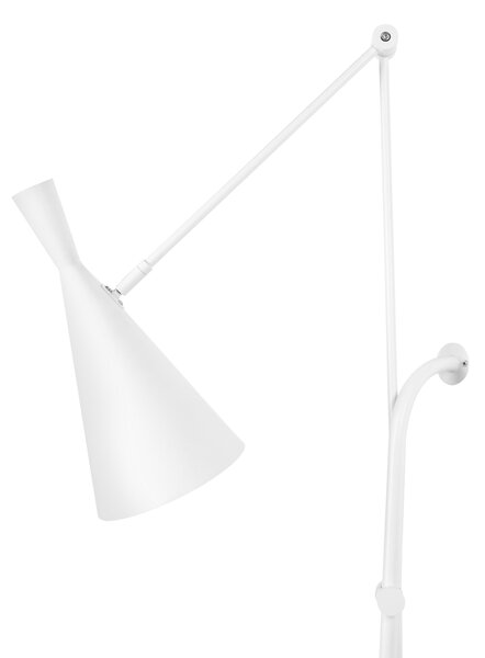 Nástěnná lampa MARISA Nastavitelná Kov Bílá