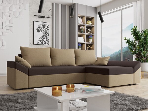Rozkládací sedačka s úložným prostorem Peltata, Potah: Mikrofaza 0009 + Mikrofaza 0010 5903211065651