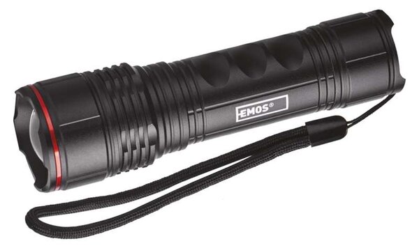 EMOS LED svítilna kovová 330lm, 3AAA P3114