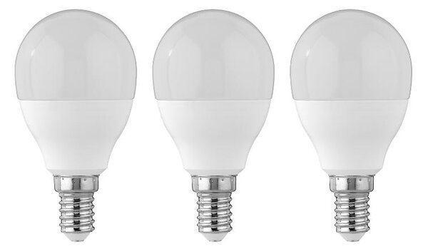 Livarno® LED žárovka, E14/E27 (4,2 W E14 kapka, 3 kusy) (100396507003)