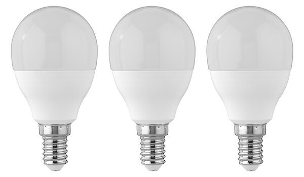 Livarno® LED žárovka, E14/E27 (4,2 W E14 kapka, 3 kusy) (100396507003)