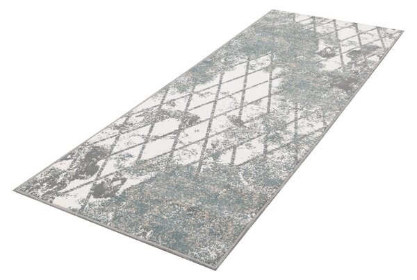 Běhoun šedomodrý 80x250 cm Sensi Gepi – FD