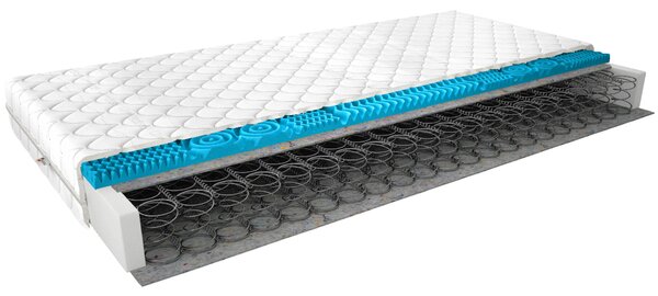 Středně tvrdá pružinová matrace 80x200 ORELIA 3