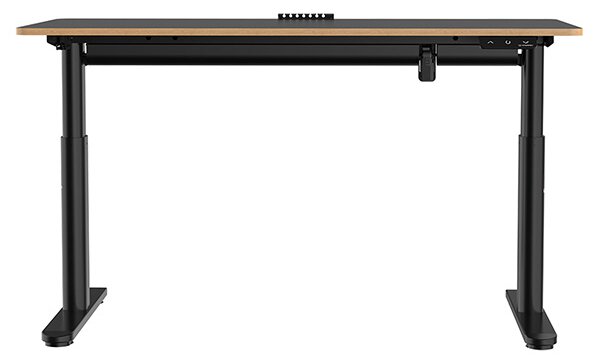 Elektricky výškově stavitelný stůl pro děti PULSAR — 120 cm, černá