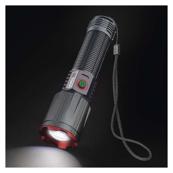 EMOS LED nabíjecí kovová svítilna 3000lm, 5000mAh P3122