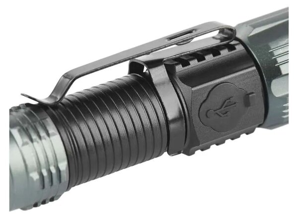 EMOS LED nabíjecí kovová svítilna 300lm, 700mAh P3120