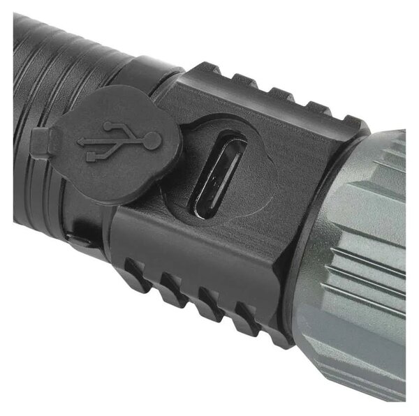 EMOS LED nabíjecí kovová svítilna 300lm, 700mAh P3120