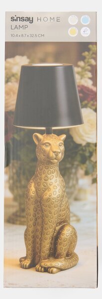 Sinsay - Stolní lampa ve tvaru geparda - zlatá