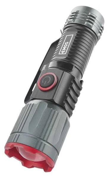 EMOS LED nabíjecí kovová svítilna 300lm, 700mAh P3120