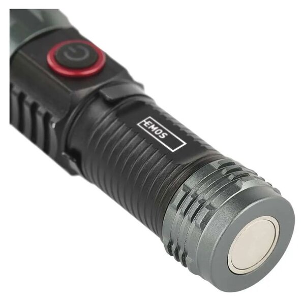 EMOS LED nabíjecí kovová svítilna 300lm, 700mAh P3120