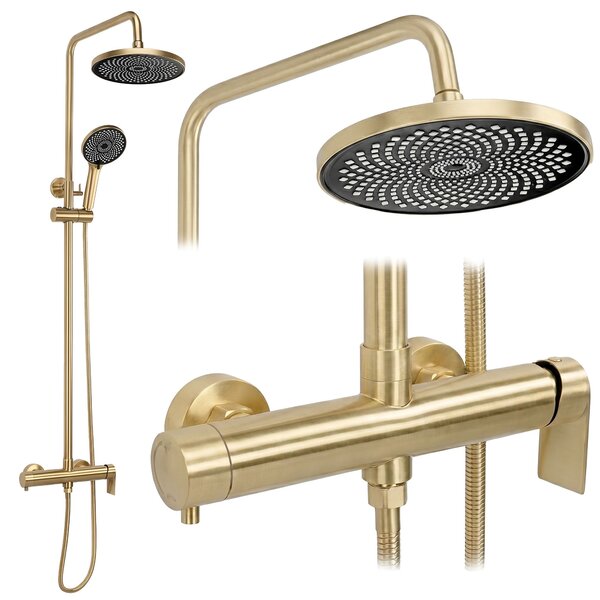 Rea, Sprchový set Rea Hunter Brush Gold, REA-P8717