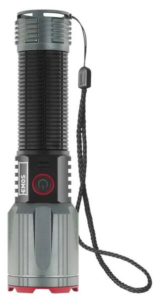 EMOS LED nabíjecí kovová svítilna 3000lm, 5000mAh P3122