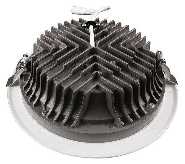 LED Solution Bílé podhledové LED svítidlo 115mm 9W Premium Barva světla: Teplá bílá SDL09W-230V-B/3