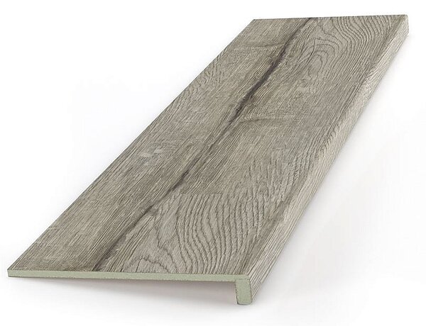 Schodový nášlap / profil TOPSTEP Flex Dub šedý 1200 × 340 × 11 mm