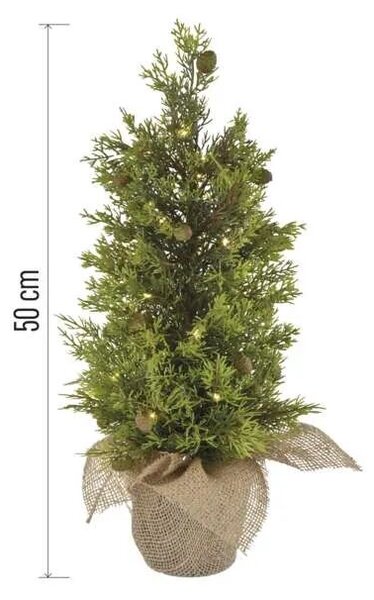 EMOS LED svítící stromek 50cm DCTW31