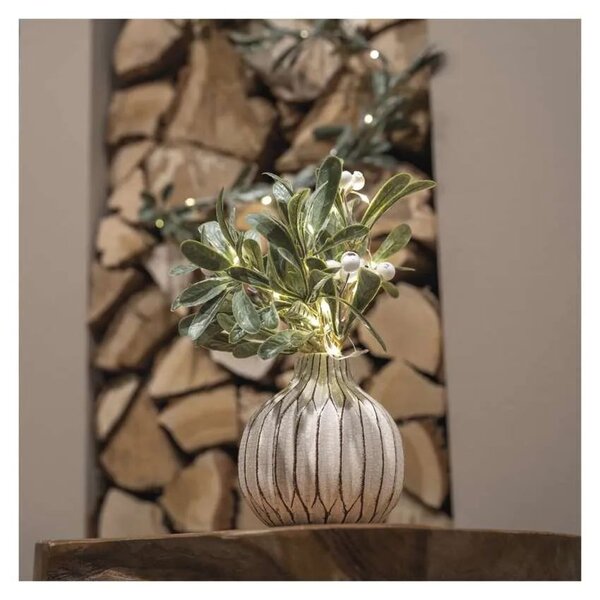 EMOS LED větvička jmelí 30cm DCTW29