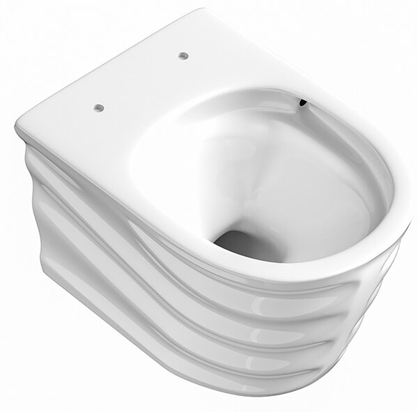 Hydrosan Závěsná WC mísa se SoftClose sedátkem SKAL WH RIM 03, bílá
