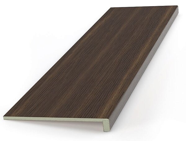 Schodový nášlap / profil TOPSTEP Flex Ořech tmavý 1200 × 500 × 11 mm