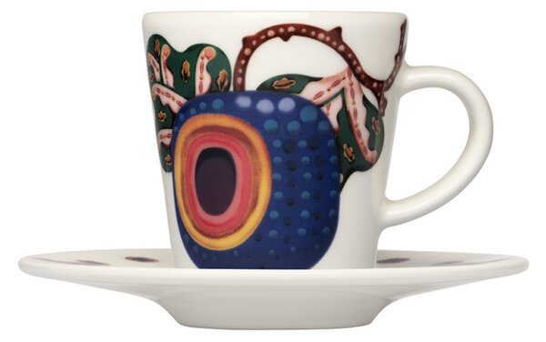 Iittala Šálek s podšálkem Taika Sato 0,1l, bílý