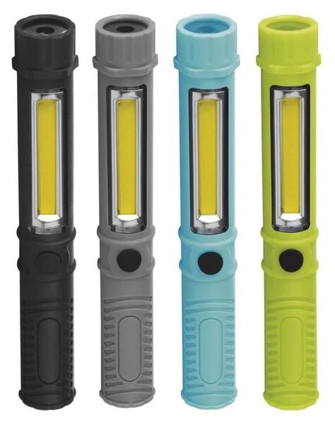 EMOS LED ruční svítilna 230lm, 3x AAA, mix barev P3897